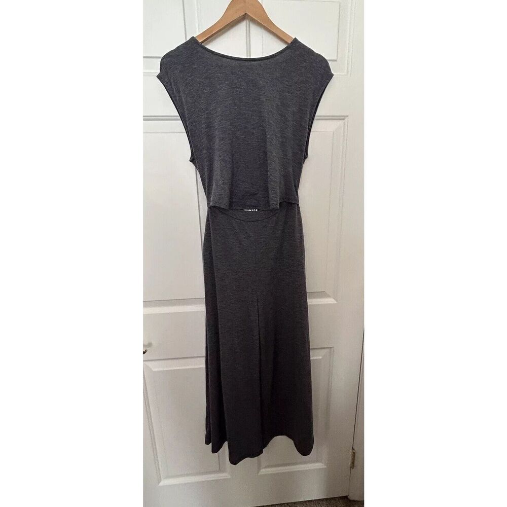Bucket List Jumpsuit Romper Womens Small Bluish Gray Sleeveless